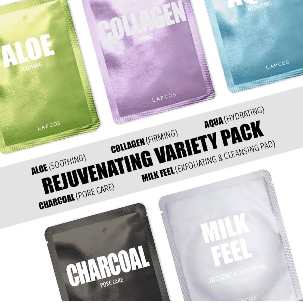 Lapcos rejuvenation sheet mask set - UNOPENED